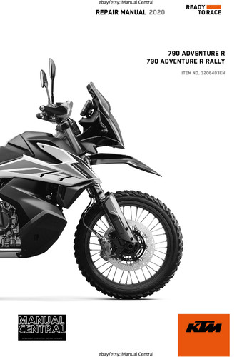 Ktm 2020 790 adventure - ktm,