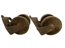 Two Antique Industrial Heavy