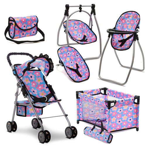 Baby doll stroller swing - baby,