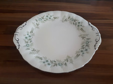 Paragon Debutante Bone China Handled Cake Serving Platter 26cm in VGC