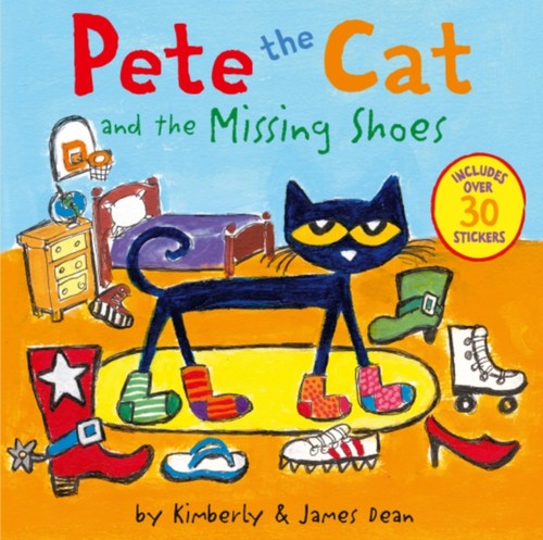 Pete cat missing shoes - pete,