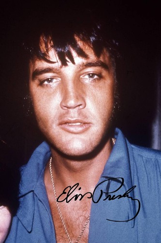 Elvis presley signed - signed, autograph