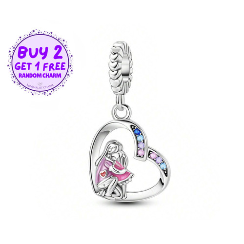 Mother daughter charm - mother,