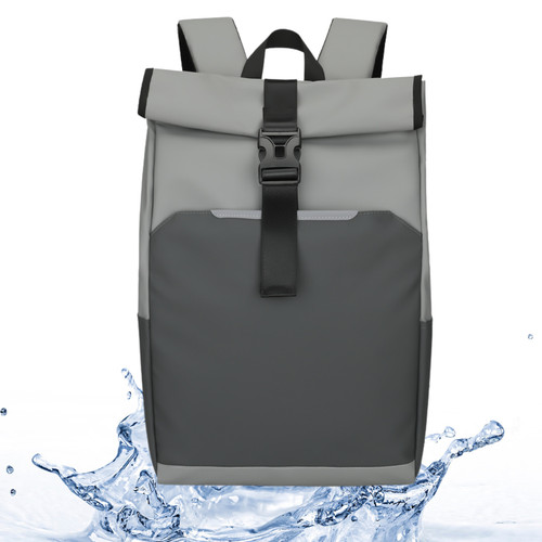 Roll top backpack - top,
