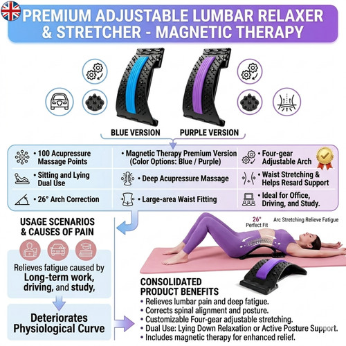 Back stretcher for - for, relief