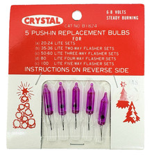 6-8 volt Christmas Light Bulbs