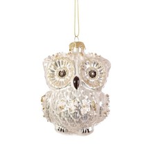 Sass & Belle Snowy Owl Shaped