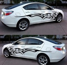 2x Vehicle Body Side Vinyl