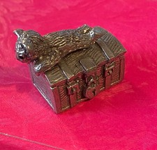 Vintage Pewter  Pill / Trinket