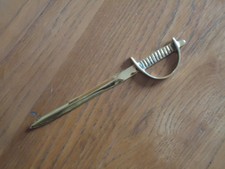 Brass Sword Letter Opener