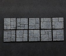 25mm square resin bases