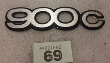 SAAB 900c BOOT BADGE