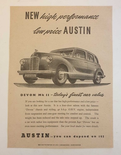 Austin devon finest - devon, mk