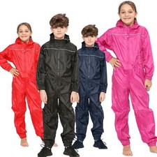 Girls Boys Raincoat Kids