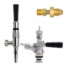 Guinness Nitrogen U Keg Stout Conversion Adapter Kit for CO2 Regulator Kegerator