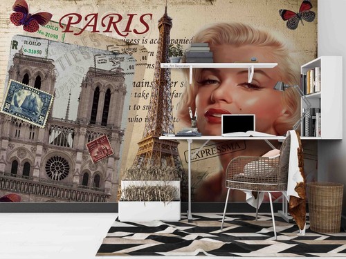 Marilyn monroe paris - 3d,
