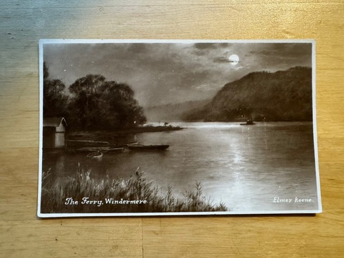 Postcard the ferry - postcard,