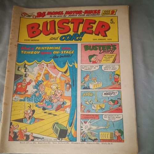 Buster and cor - and, cor!!