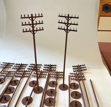 19 G SCALE PLASTIC TELEGRAPH POLES - LGB? POLA?