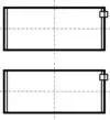 Connecting rod bearing set - ,