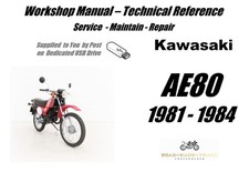 Kawasaki AE80 Service Repair