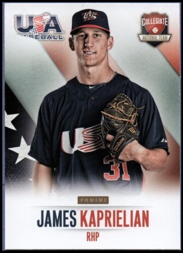 B3572 2014 usa baseball card - b3572-,
