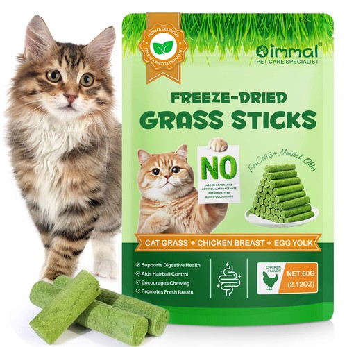 Cat grass sticks - cat,