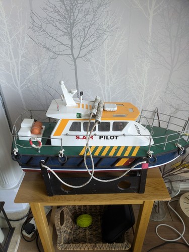 Pilot boat complete - pilot, with