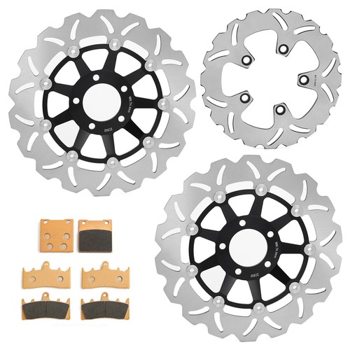 Front rear brake discs - front,