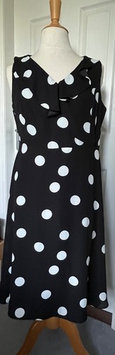 Wallis dress black white - wallis, &