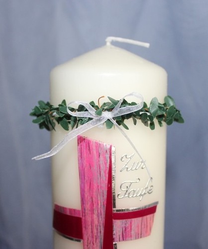 Drip protection candle skirt