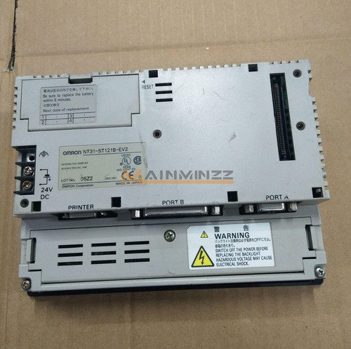 Used omron touch screen - used,