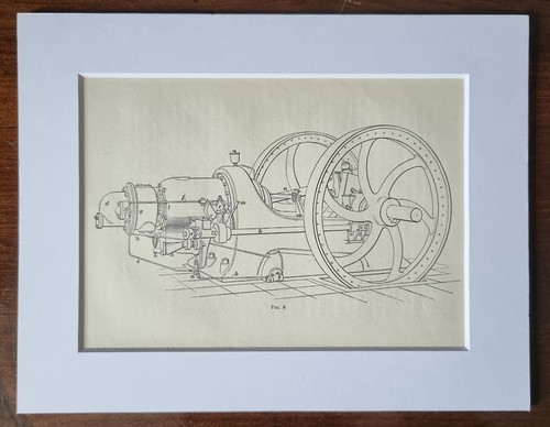 Antique mounted engineering - antique,
