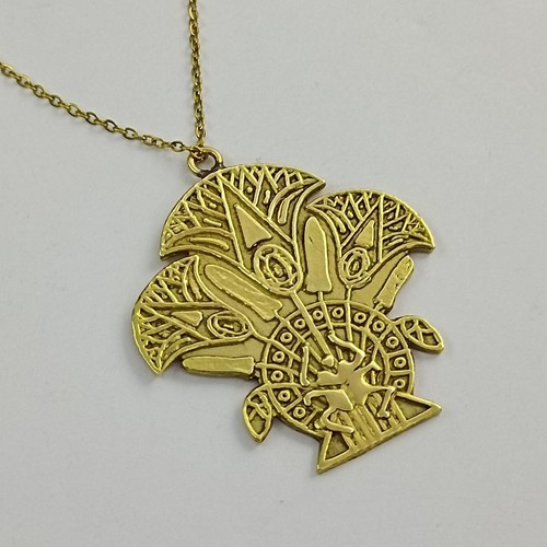 Handcrafted brass lotus flower - lotus,