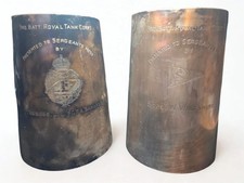 Rare Pair WW1 Era Royal Tank