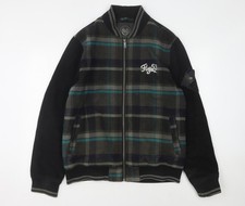 Fly53 Men's Multicoloured Varsity Jacket XL