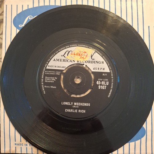 Charlie rich lonely weekends - rich, weekends"
