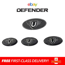 Urban Logo Badges Land Rover Defender 90, 110, 130 | 4pcs 