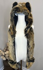 Spirit hood faux wolf - spirit, fur