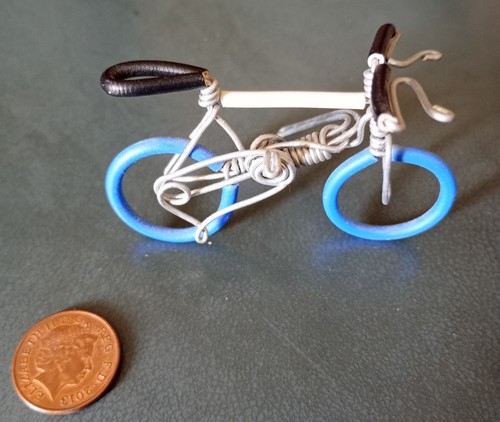 Wire bicycle desk - wire,