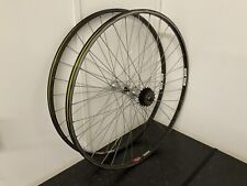 Mavic MA40 Red Lebel 32h Rims Shimano 600 Q/R Hub Wheels Set Built By Dave Hinde