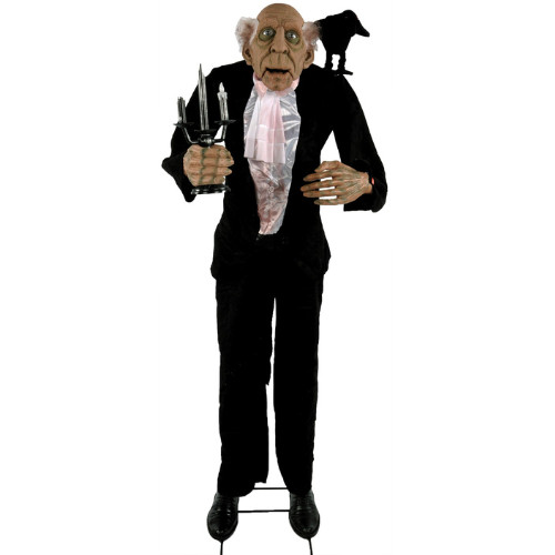 Animated life size butler - animated,
