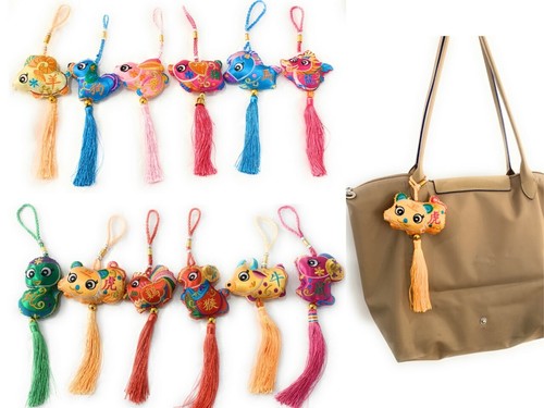 Lucky tassel chinese new year - lucky,