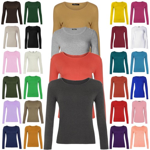 Womens long sleeve stretch - long,