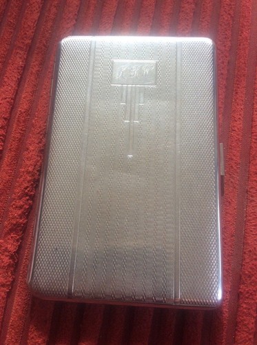 Art deco guilloche chrome - deco,