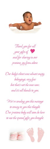 Baby shower favours thank you - shower,