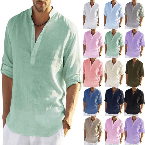 Mens solid cotton beach - mens,