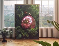 Retro Rainforest Disco Ball