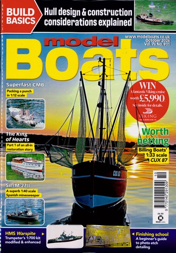 Model boats magazine - model, 26
