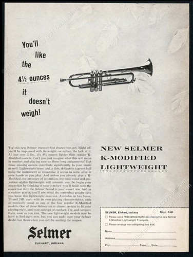 1962 selmer modified - 1962, k
